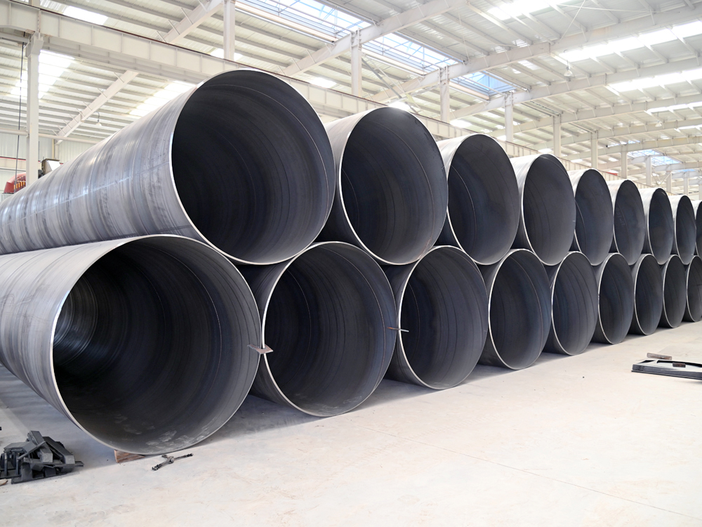 Spiral steel pipe