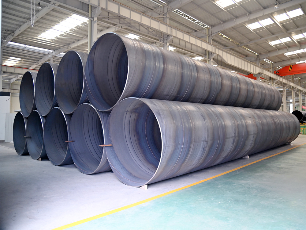Spiral steel pipe