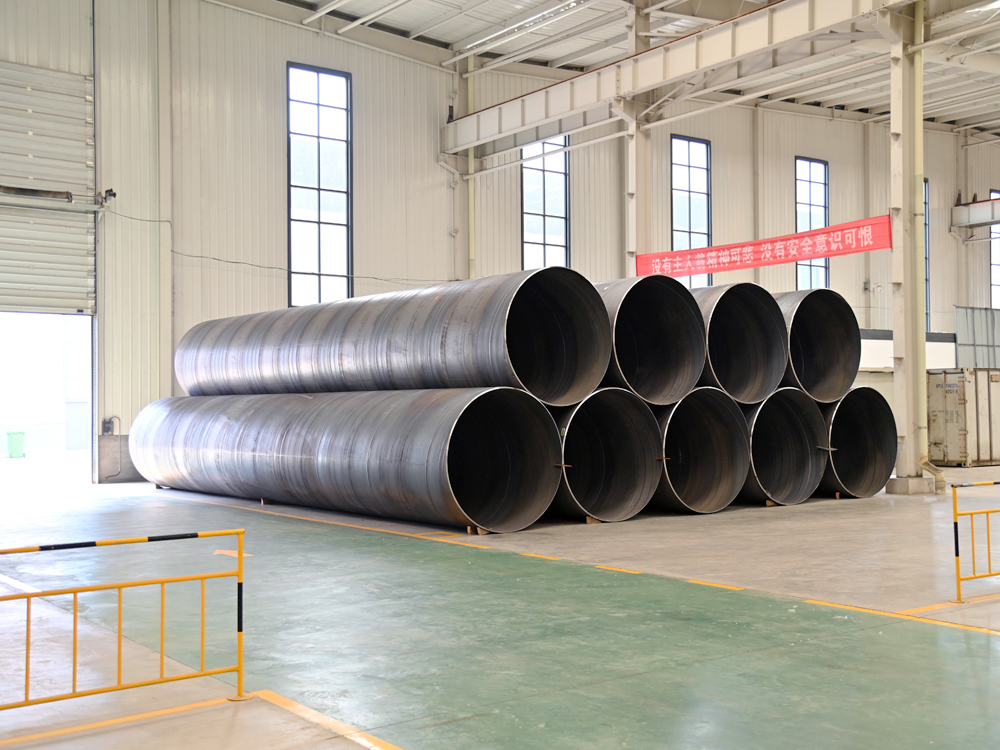 Spiral steel pipe
