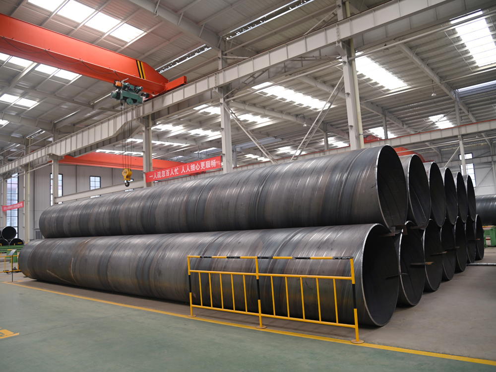 Spiral steel pipe