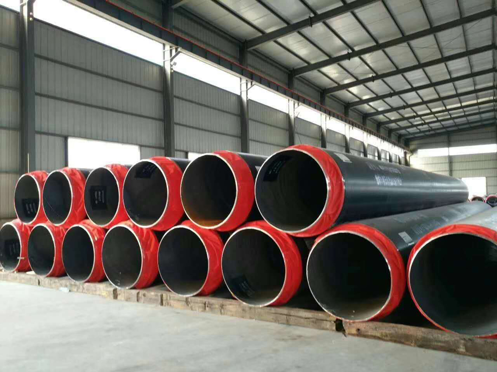 Insulated steel pipe