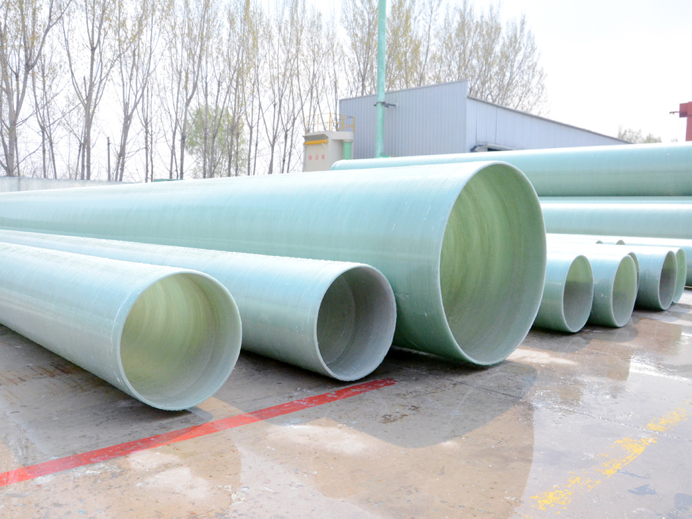 Fiberglass process pipeline