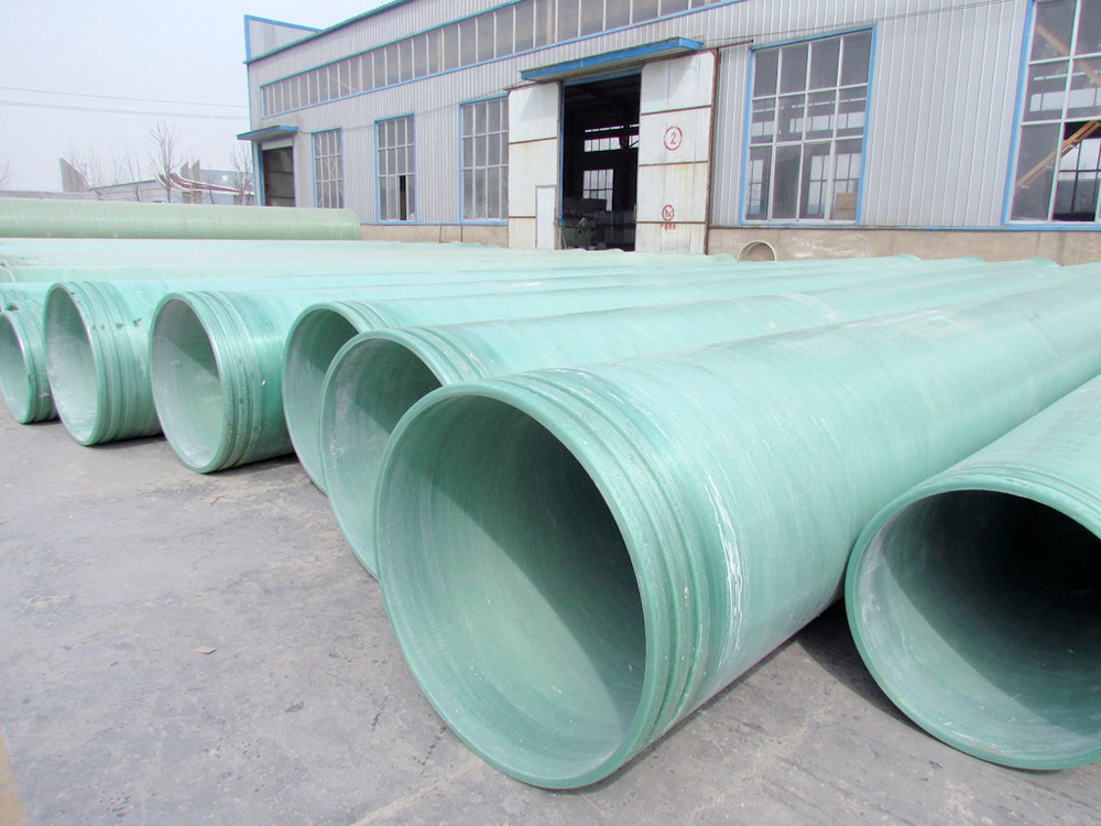 Fiberglass municipal pipeline