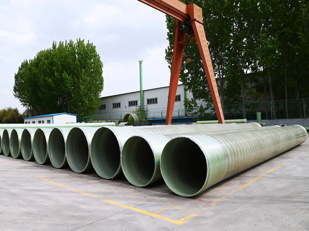 Fiberglass drainage sand pipe