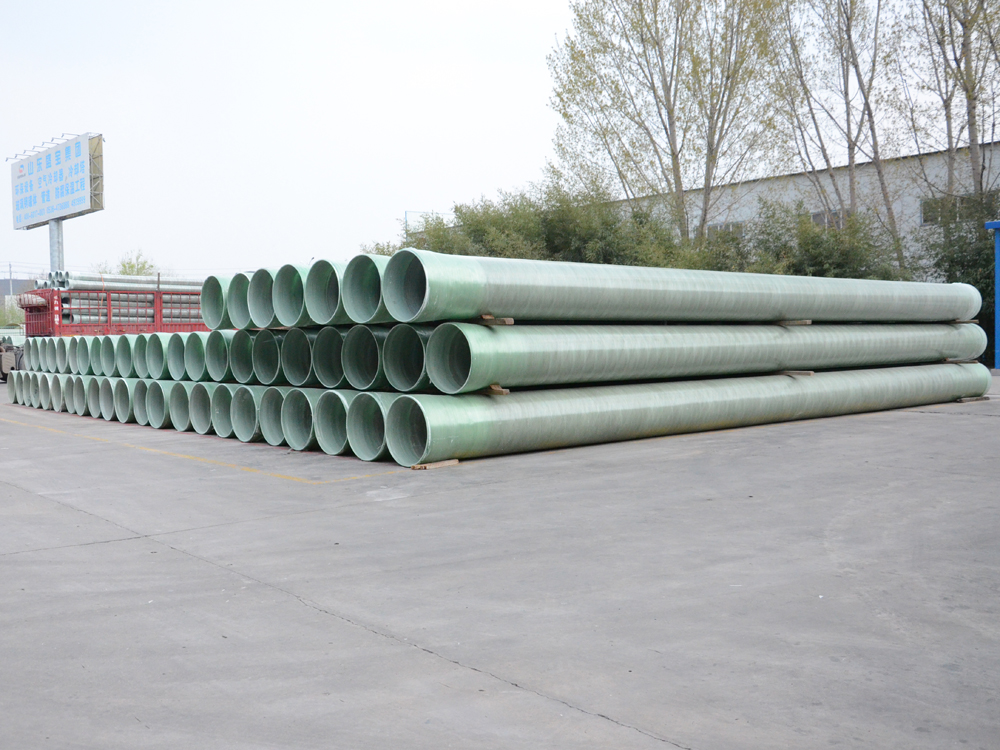 Fiberglass process sand pipe