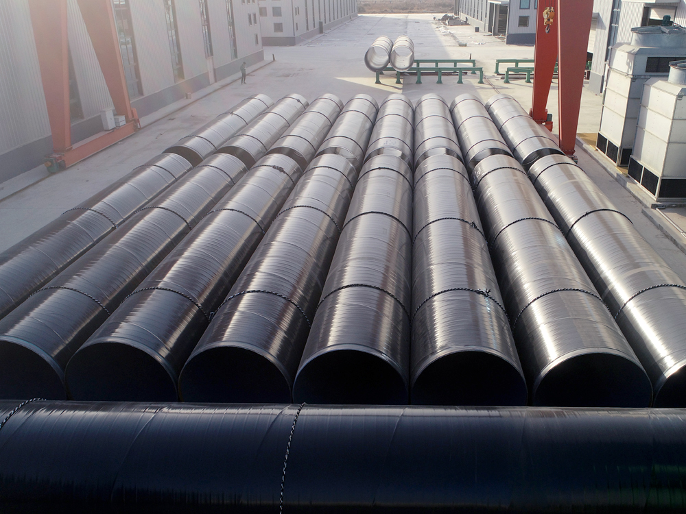Coated steel pipe