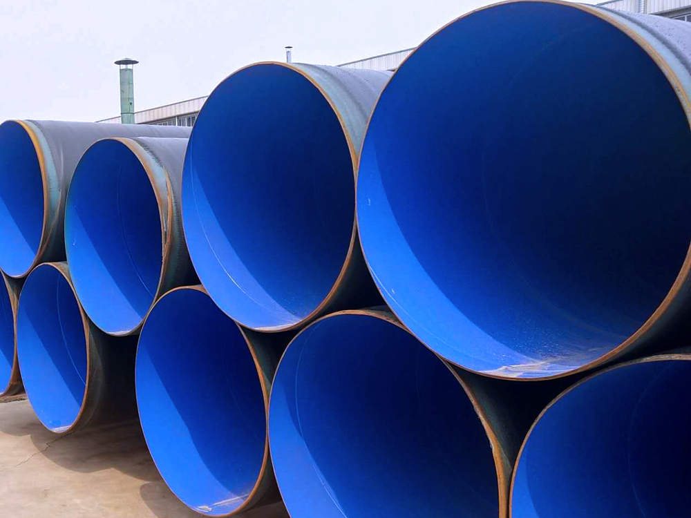 Anti corrosion steel pipes for water supply in the new energy chemical base