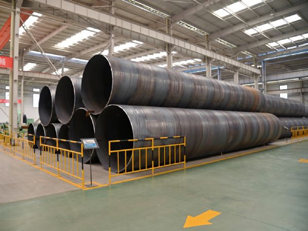 Spiral steel pipe
