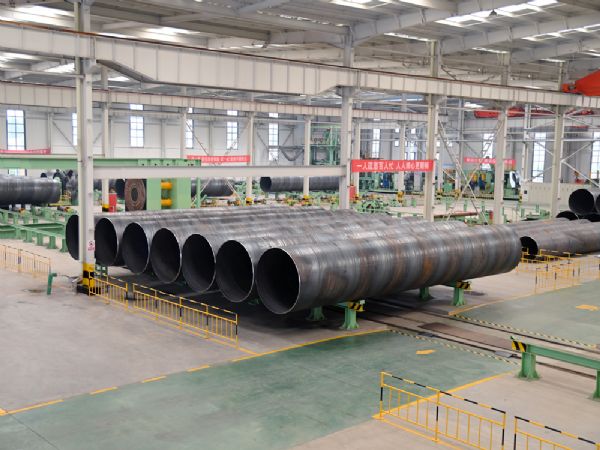 Spiral steel pipe