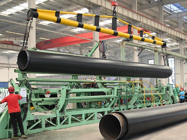 Insulated pipes for underground heating
