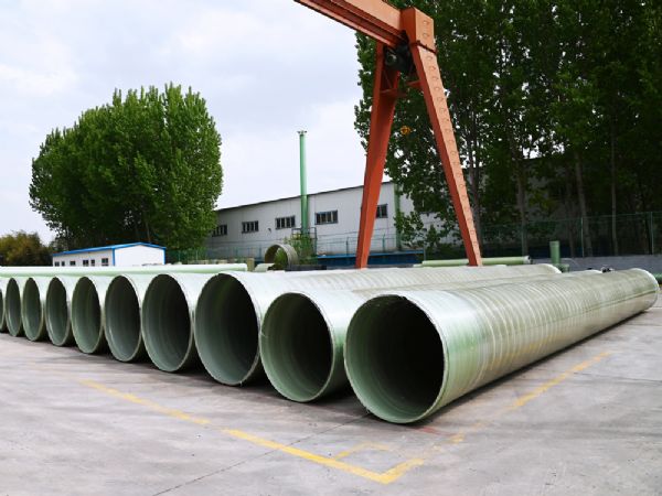 Fiberglass drainage sand pipe