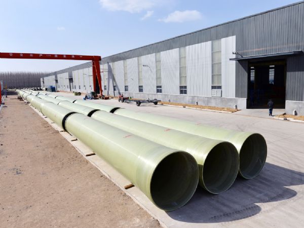 Water supply fiberglass reinforced plastic sand pipe