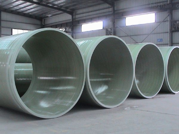 Drainage and flood prevention fiberglass pipeline