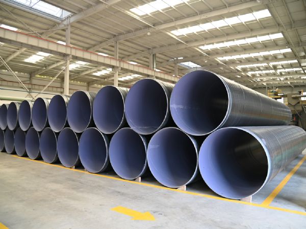 Reservoir water system connected anti-corrosion steel pipe