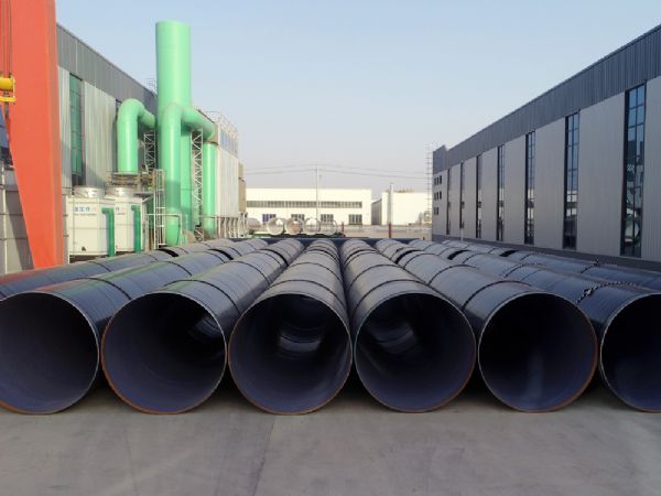 Anti corrosion steel pipes for reservoir water regulation