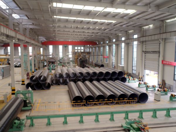 Anti corrosion steel pipes for urban water supply