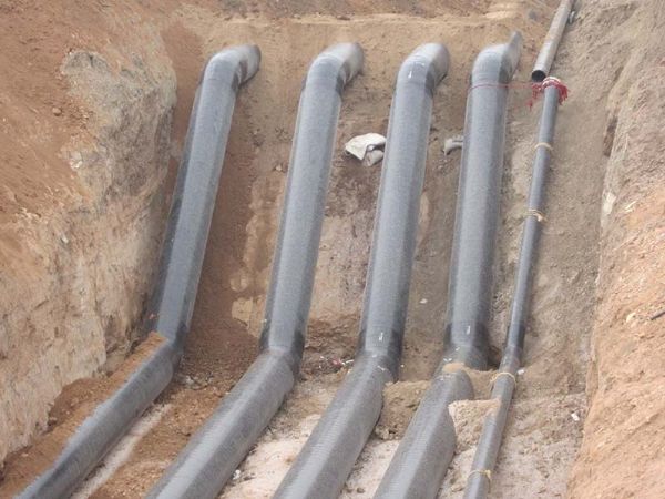 TPEP Pipe Construction Site Changle Jinsheng Water Conservancy Project