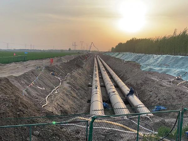 Three connected reservoirs water diversion project in Dezhou City