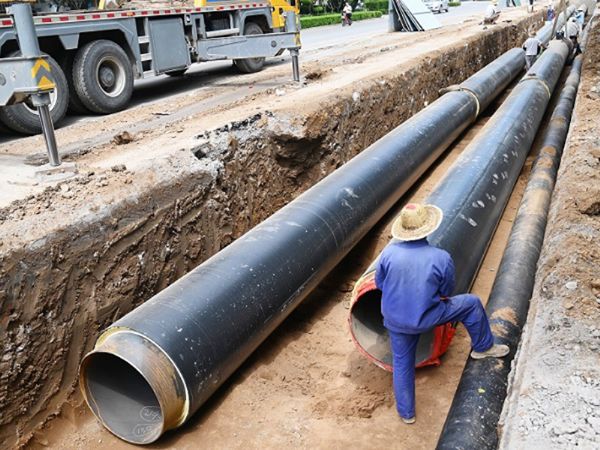 Anqiu New Heat Source Supporting Pipe Network Project