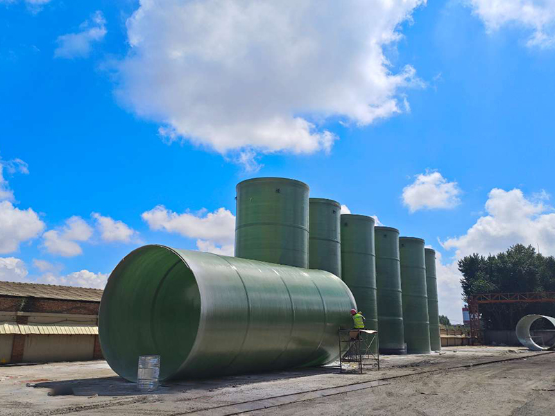 Fiberglass chimney