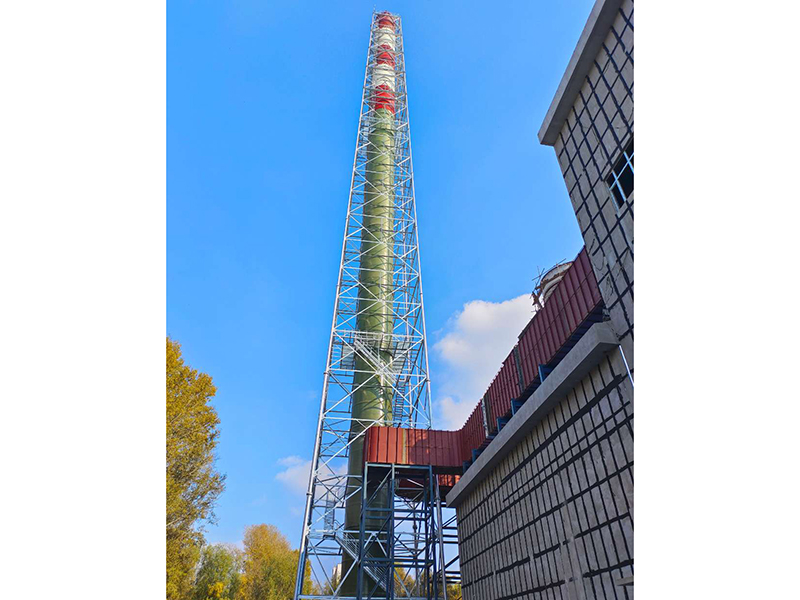 Fiberglass chimney
