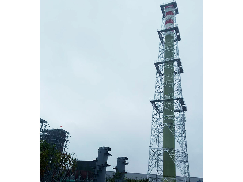 Fiberglass chimney