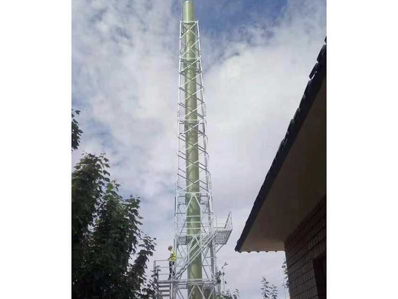 Fiberglass chimney