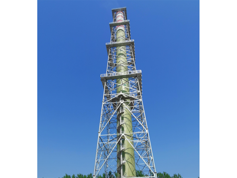 Fiberglass chimney