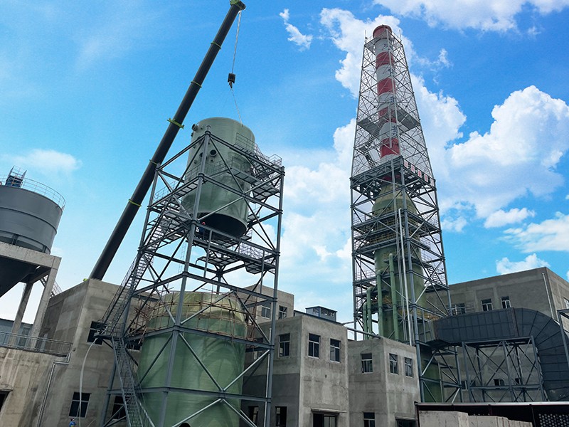 Fiberglass chimney