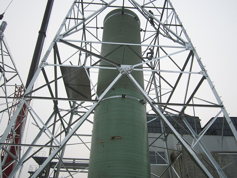 Fiberglass chimney