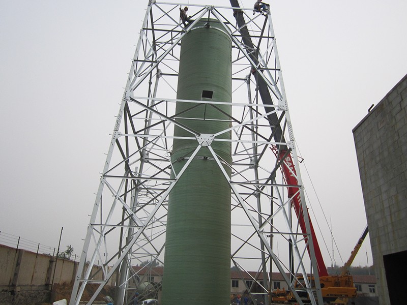 Fiberglass chimney