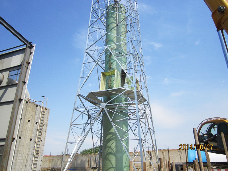 Fiberglass chimney