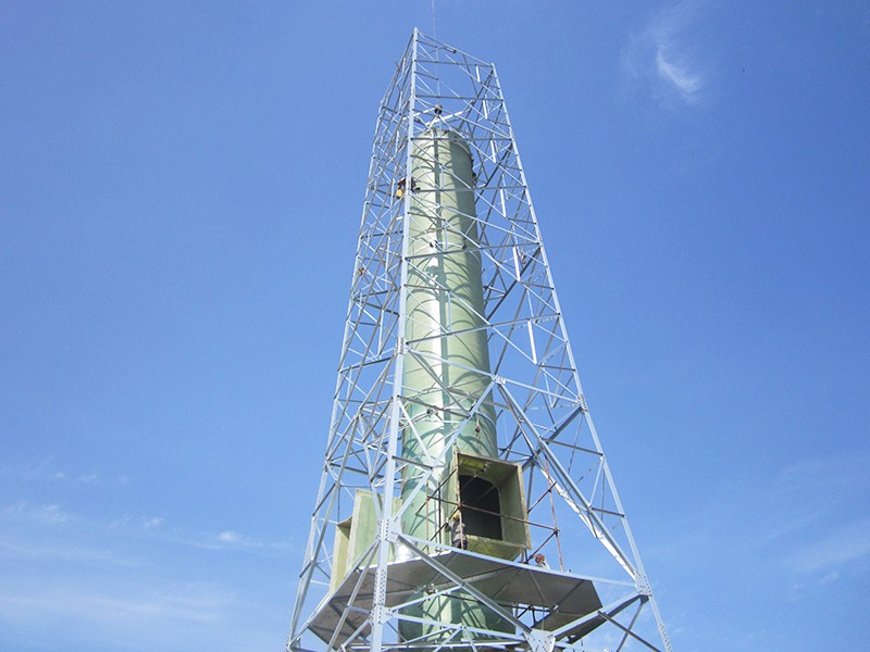 Fiberglass chimney