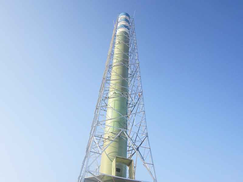 Fiberglass chimney